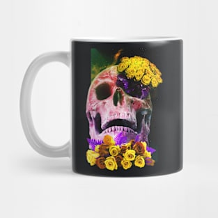 Skull and roses Mug